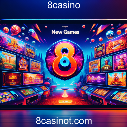 Explore as Novidades do 8casino: Os Últimos Lançamentos em Jogos de Cassino Online